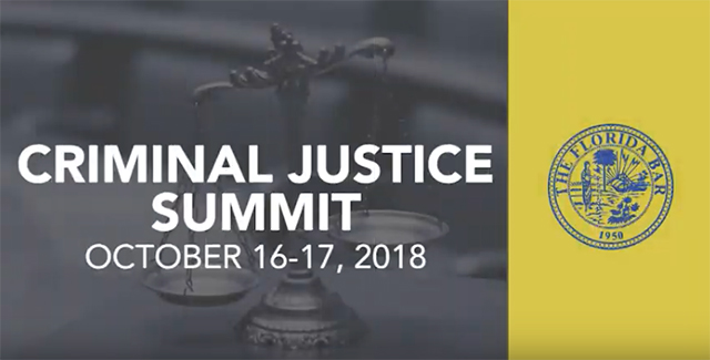 florida bar criminal justice summit