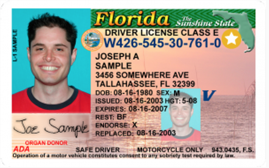Florida Real ID Compliance 2020