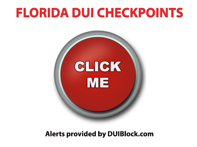 DUI checkpoints in Florida