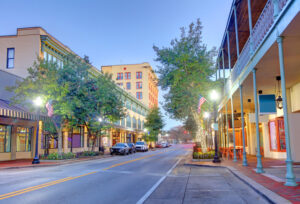 Pensacola is the westernmost city in the Florida Panhandle